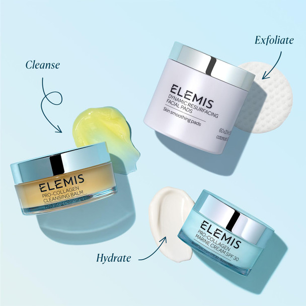 ELEMIS Pro-Collagen Marine Cream | Lightweight Anti-Wrinkle Daily Face Moisturizer Firms, Smoothes, and Hydrates with Powerful Marine + Plant Actives