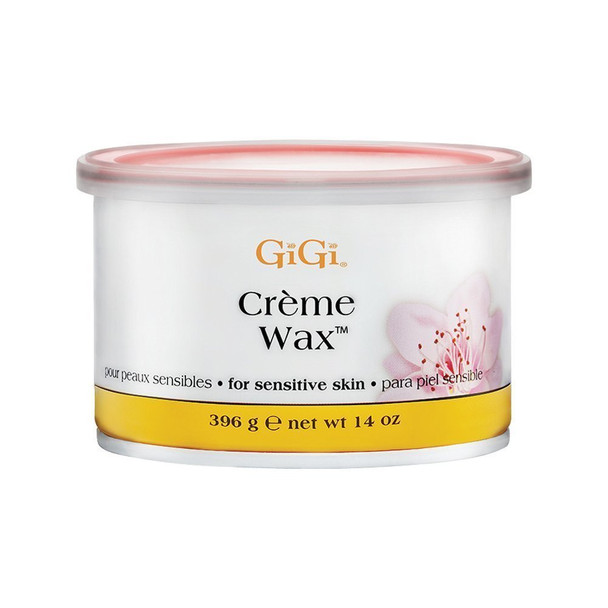 GiGi (2-PACK) Creme Wax Hair Remover & Sensitive Areas and BONUS FREE Muslin and Spatula Combo Kit Included