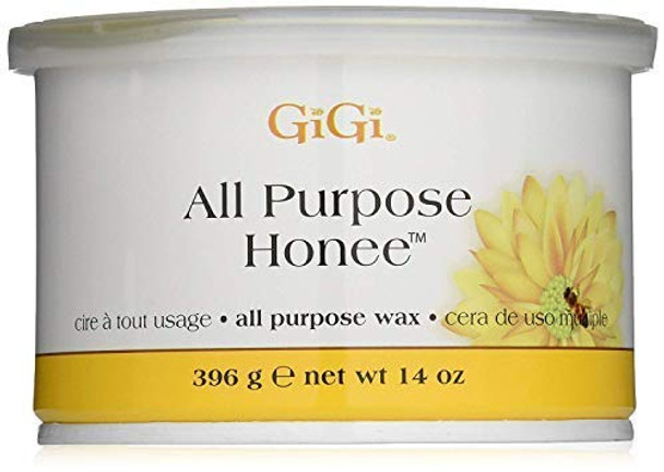 GiGi All Purpose Hard Wax - Honee Hard 14 oz. (Pack of 2)