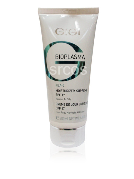 GIGI Bioplazma Moisturizer Supreme SPF17 For Oily Skin 200ml 6.7fl.ox