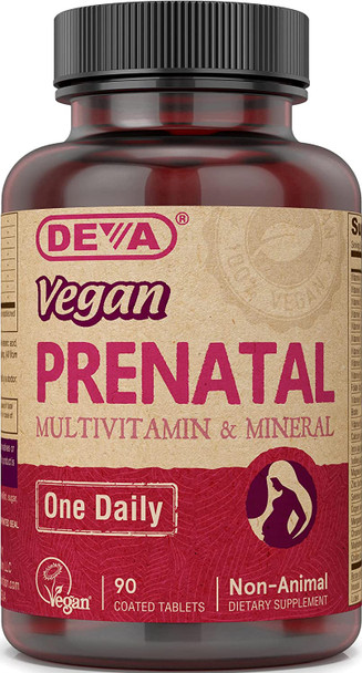 Deva Vegan Prenatal Multivitamin 90 Tabs2