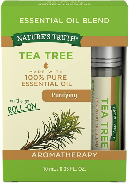 Nature's Truth Tea Tree Roll-On, 0.34 Fl. Oz