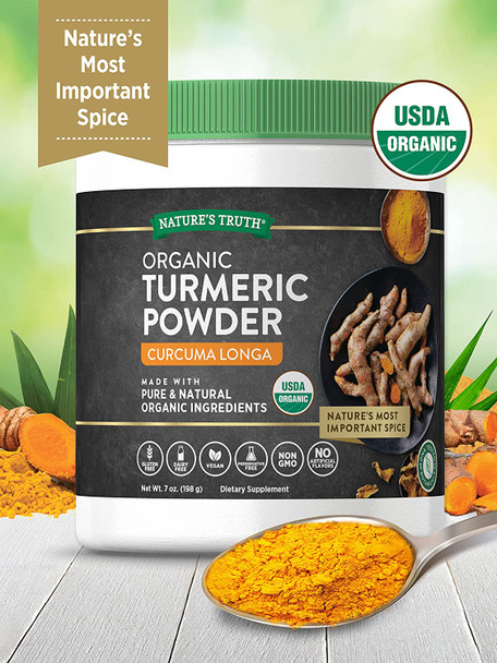 Nature's Truth Turmeric Powder, 7 Ounce