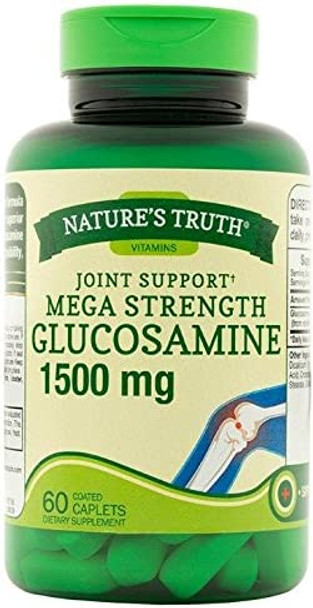 Nature's Truth Glucosamine 1500 mg Extract, 60 Count