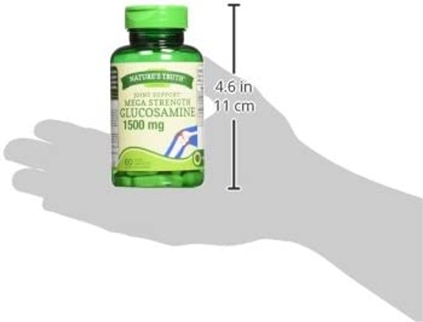 Nature's Truth Glucosamine 1500 mg Extract, 60 Count