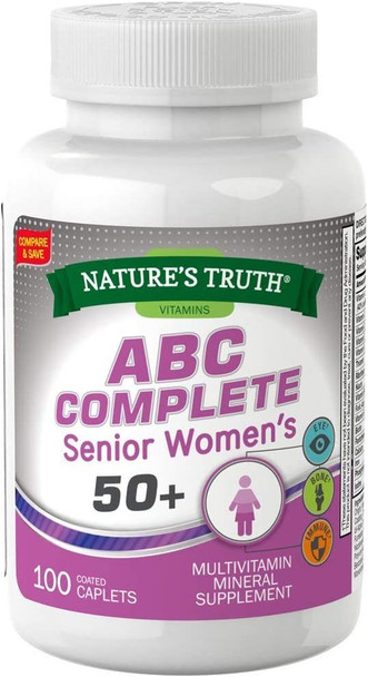 Nature's Truth ABC Complete Womens 50+ Multivitamin 100 Count (2)