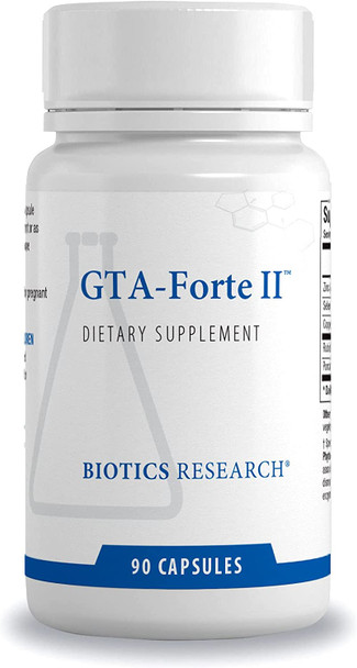 Biotics Research Gta Forte Ii Endocrine Glands Support, Promotes Optimal Hormonal Balance. Contains Porcine Glandular, Phytochemically Bound Trace Elements Zinc, Selenium, Copper, Rubidium 90 Caps