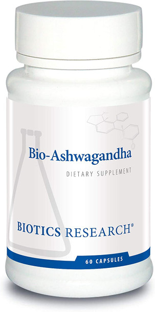 Biotics Research Bio Ashwagandha 300 Ashwagandha Root, Adaptogenic Herb, Promotes Relaxation Response, Healthy Adrenal, Cognitive And Immune System Function, Brain Health, Women'S Health 60 Capsules