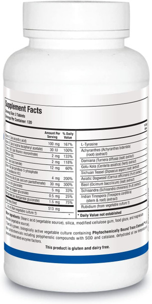 Biotics Research ADHS Adrenal Support, Supports Normal Cortisol Levels, More Energy, Healthy Responses 240 Tabs