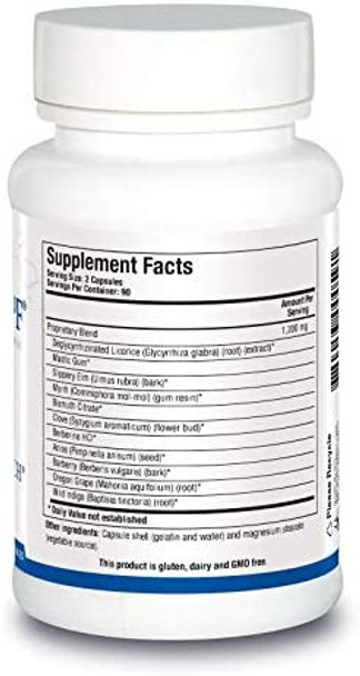 Biotics Research Bio HPF Gastric Support. DGL, Licorice, Slippery Elm, Bentonite Clay, Berberine, Gut Health, Healthy Digestion, Fosters Microbial Balance, Soothing. Supports Gastric Mucosa 180 Caps