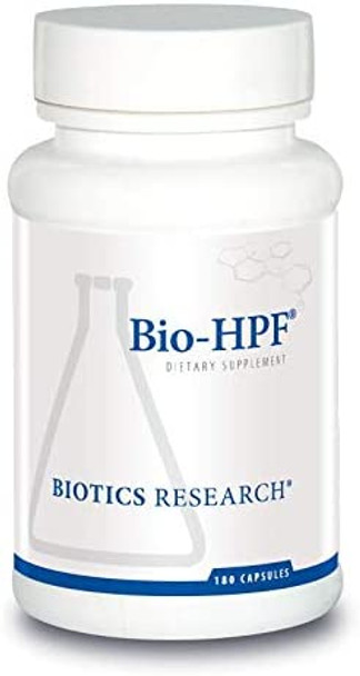 Biotics Research Bio HPF Gastric Support. DGL, Licorice, Slippery Elm, Bentonite Clay, Berberine, Gut Health, Healthy Digestion, Fosters Microbial Balance, Soothing. Supports Gastric Mucosa 180 Caps