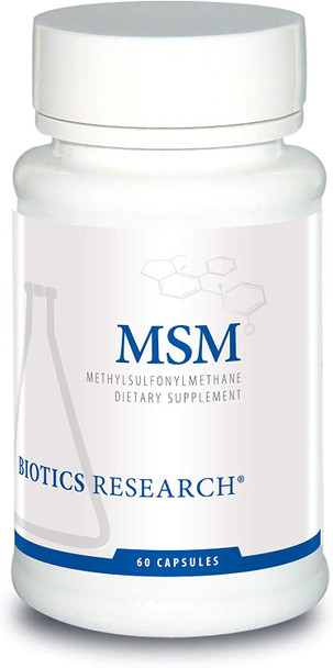 Biotics Research, Msm 60 Capsules By Biotics Research