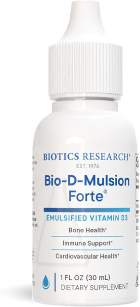 Biotics Research Bio-D-Mulsion Forte Vitamin D - 2000 Iu - 50mcg 1 Fl Oz
