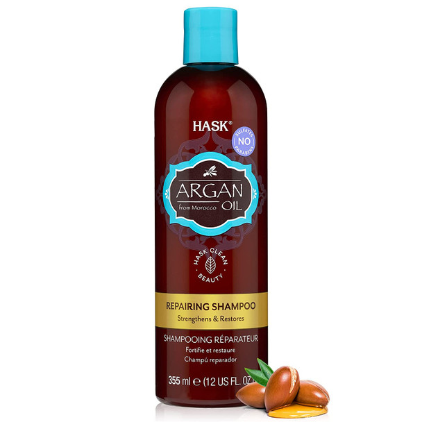 Hask Argan Oil Reparing Shampoo - 12 oz