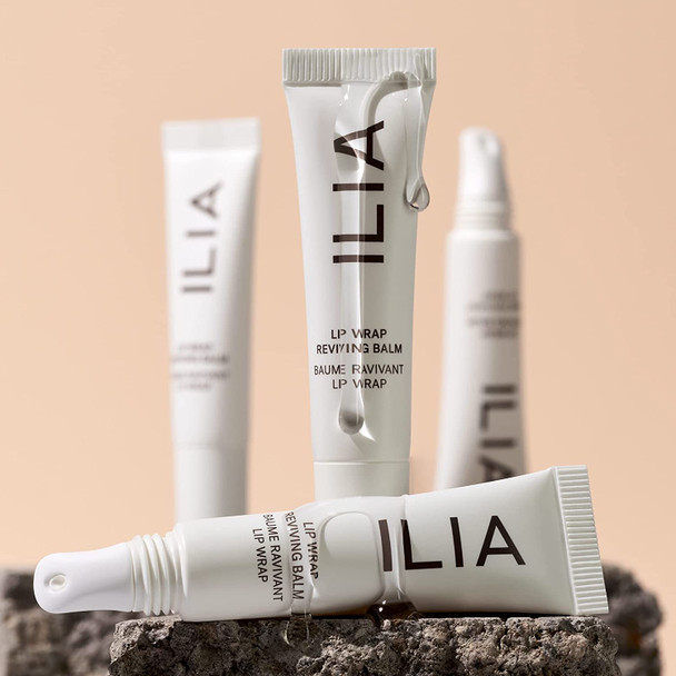 ILIA - Lip Wrap Reviving Balm | Non-Toxic, Cruelty-Free, Clean Beauty (Lucid, 0.23 fl oz | 7 mL)