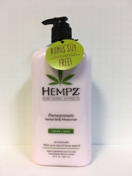 Hempz Pomegranate Herbal Body Moisturizer - 21oz