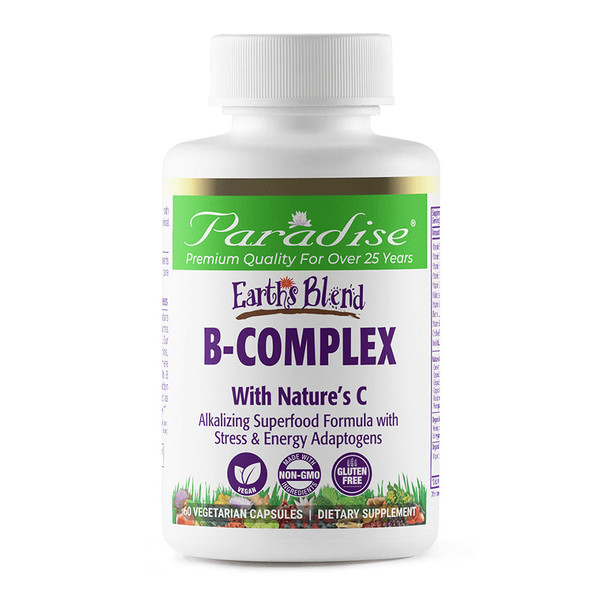 Earth's Blend B-Complex - 60 Vegetarian Capsules
