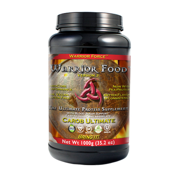 HealthForce SuperFoods Warrior Food Carob UltimatePowd