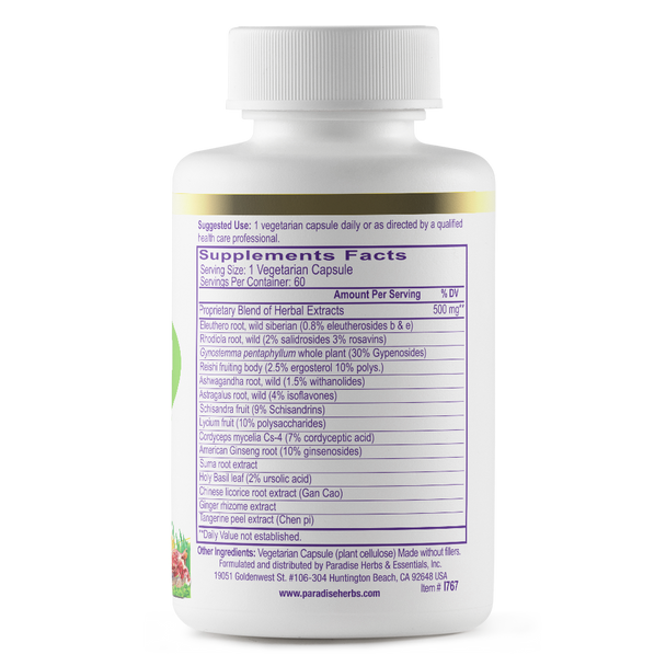 Paradise Herbs Imperial Adaptogen 60 Vegetarian Capsul