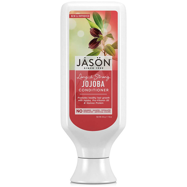 Jason Long & Strong Jojoba Pure Natural Conditioner, 16-Ounce Bottles (Pack of 3)