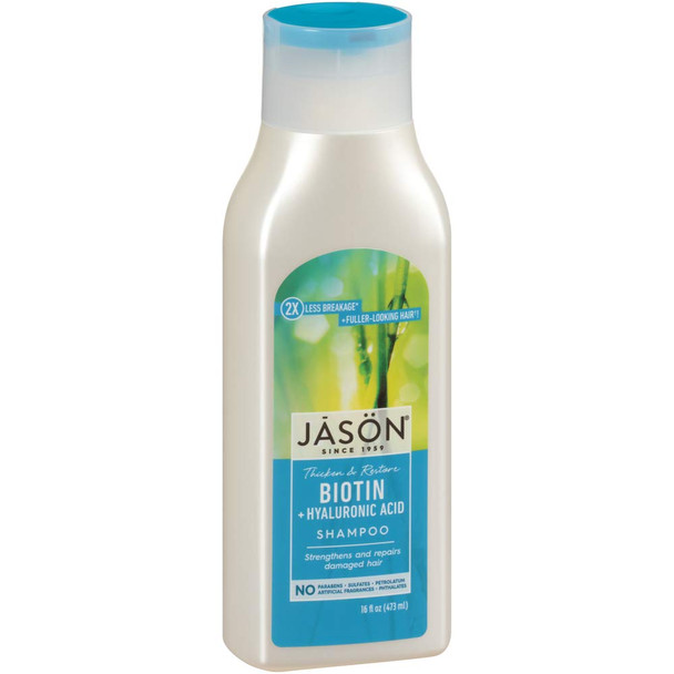 Jason Natural Restorative Biotin Shampoo - Lavender, 16 Fl Oz