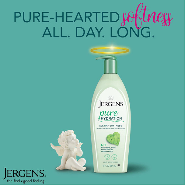 Jergens Pure Hydration with Plant Based Moisturizers, 13 oz