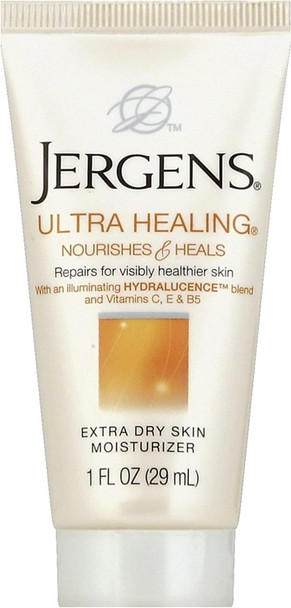 Jergens Ultra Healing Extra Dry-Skin Moisturizer 1 oz (Pack of 2)