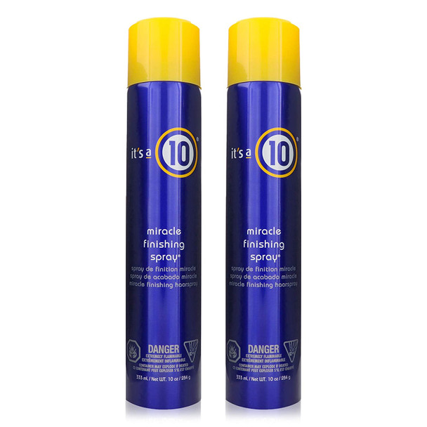 It's a 10 Haircare Miracle Finishing Spray, 10 fl. oz. (Pack of 2)