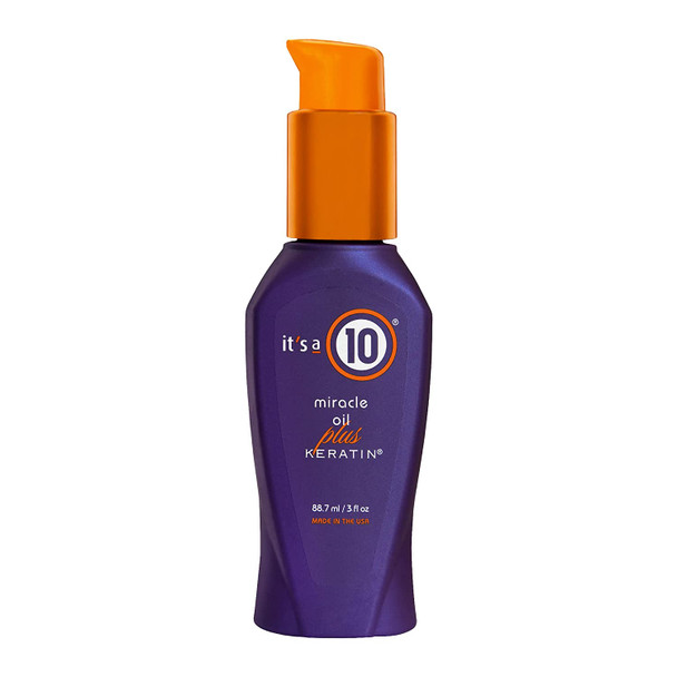 It's a 10 Haircare Miracle Oil Plus Keratin, 3 fl. oz. (Pack of 1)