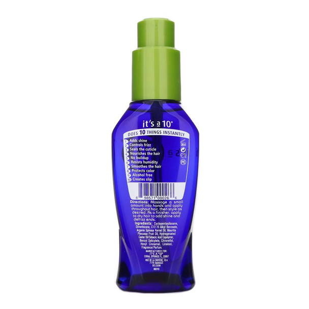 It's a 10 Haircare Miracle Styling Serum, 4 fl. oz. (Pack of 1)