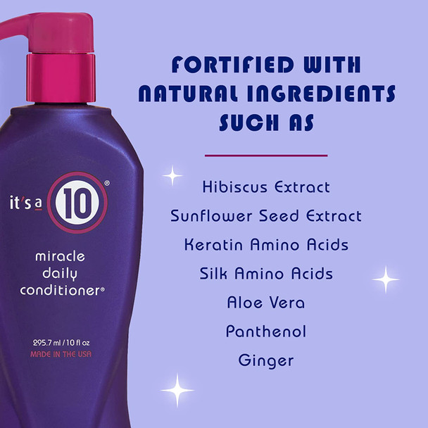 It's A 10 Miracle Conditioner, 10-Ounces