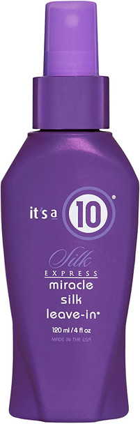 It's a 10 Haircare Silk Express Miracle Silk Leave-In Product, 4 fl. oz.