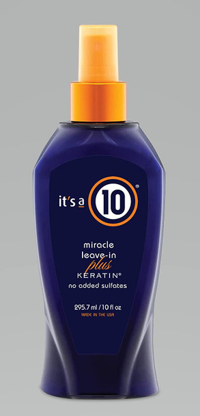 It's a 10 Haircare Miracle Leave-In Plus Keratin, 10 Fl. Oz (Pack of 1)