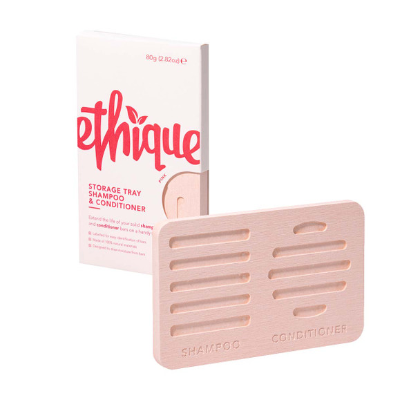 Ethique Storage Tray for Shampoo & Conditioner Bars - Pink