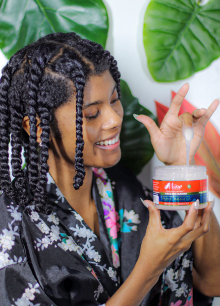 The Mane Choice A-ma-zon Hair Day | Leave-In Conditioner, Polished Gel, & Beaming Hair Mask (Bundle)