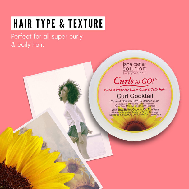 Jane Carter Solution Curls to Go Curl Cocktail Conditioning Cream (12oz) - Hydrating, 1each