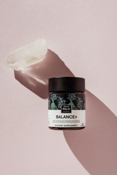 Balance+ | (60 ea) -Vitamins, Minerals, Herbs and Amino Acids to Boost Energy and Reduce Mental Fatigue | by PALO Nutrition