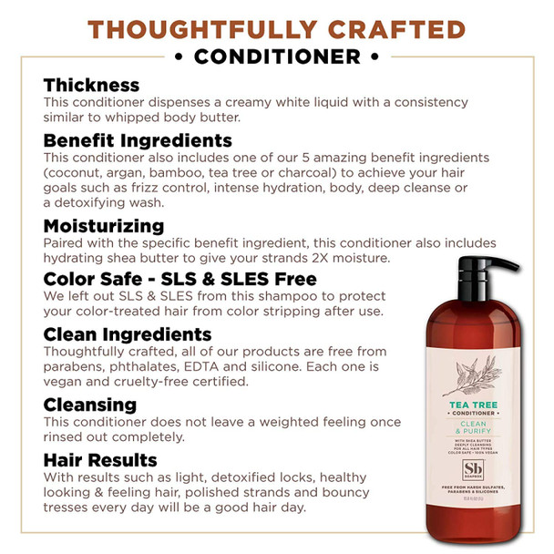 Tea Tree Shampoo & Conditioner Bundle