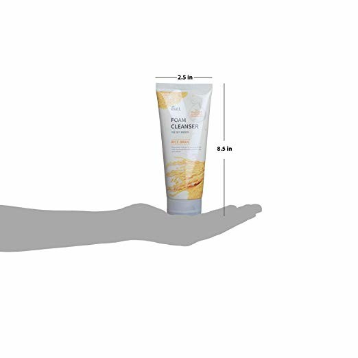 EKEL Foam Cleanser Rice Bran  6.09  oz
