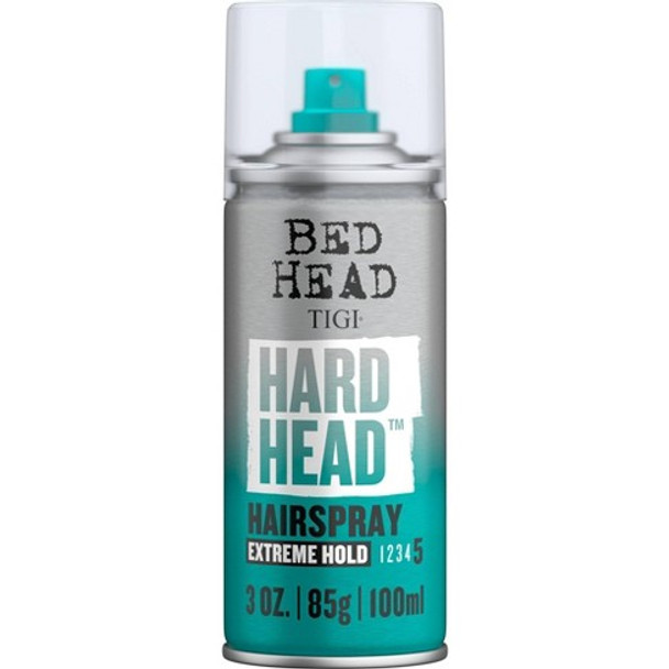 Bed Head by TIGI Hard HeadTM Hairspray for Extra Strong Hold Travel Size 3 oz