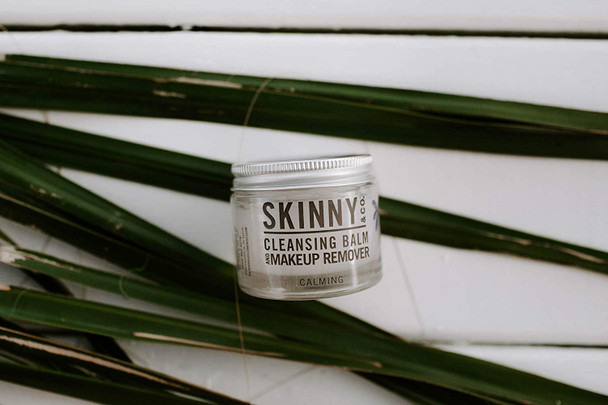 SKINNY & CO. Rejuvenating Cleansing Balm and Makeup Remover - 100% Chemical Free - 2 oz.