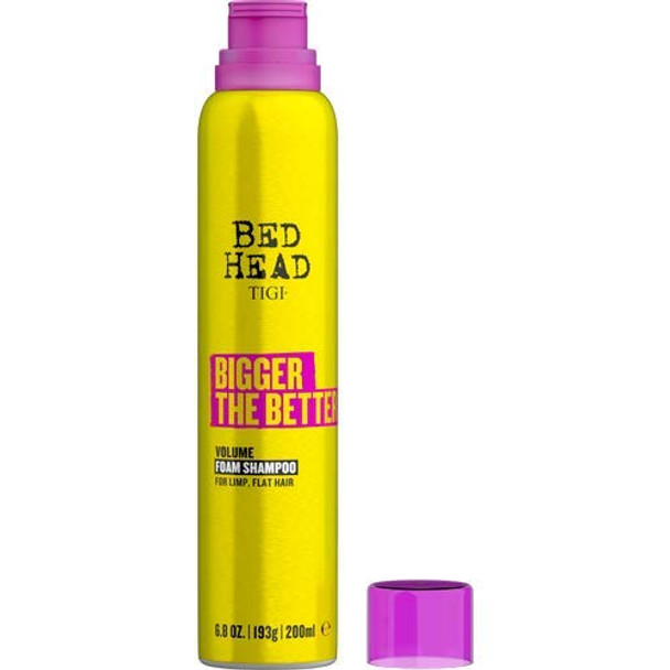 Bed Head by TIGI Bigger The Better Volume Foam Shampoo for Fine Hair 200ml 1 ea