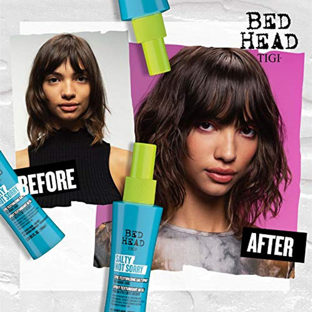 Bed Head by TIGI Salty Not SorryTM Texturizing Salt Spray for Natural Undone Hairstyles 100ml