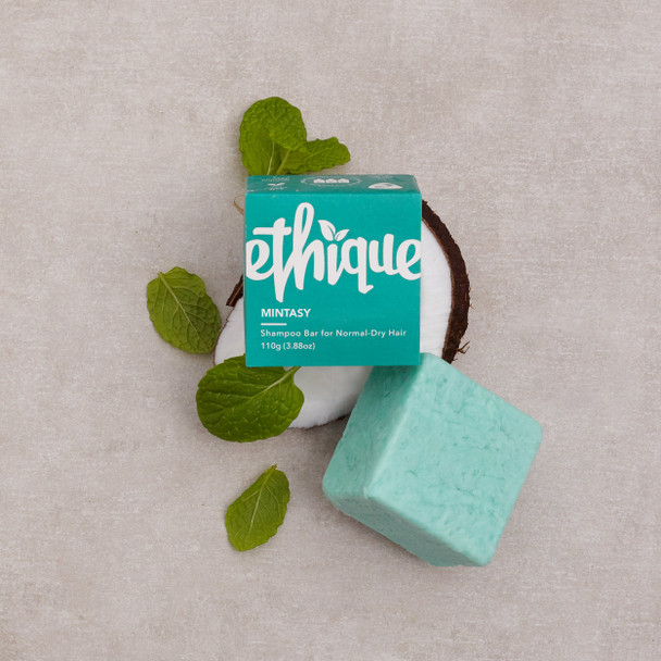 Ethique Eco-Friendly Solid Shampoo Bar, Mintasy 3.88 oz