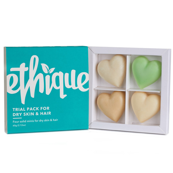 Ethique Trial Pack for Dry Skin & Hair