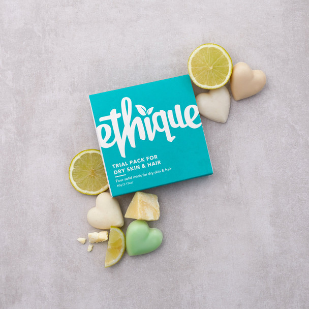 Ethique Trial Pack for Dry Skin & Hair