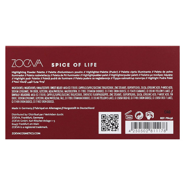 ZOEVA Spice Of Life Highlight Face Palette