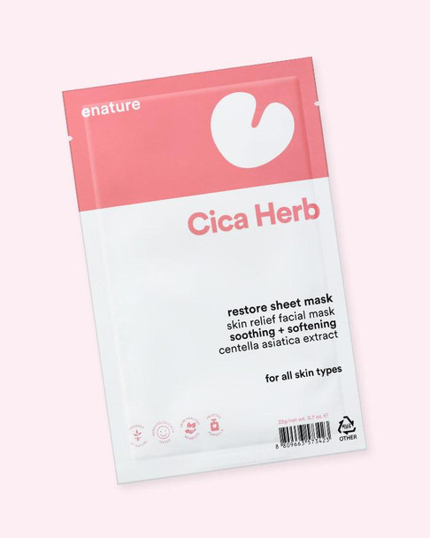 ENATURE Cicaherb Restore Sheet Mask