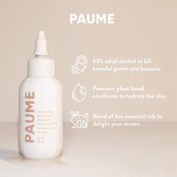 Paume Antibacterial Hand Gel3 oz / 90 ml