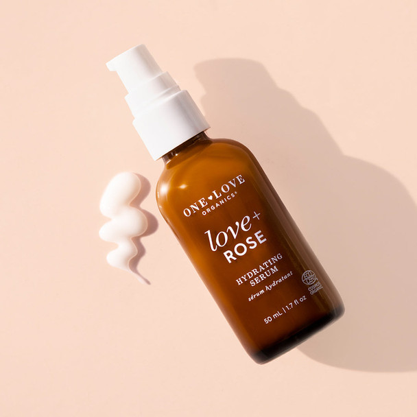 One Love Organics Love + Rose Hydrating Serum1.7 oz / 50 ml
